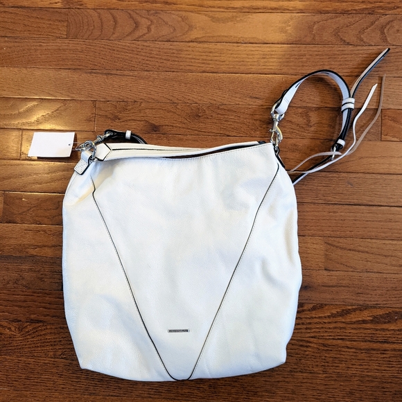 Rebecca Minkoff Women's White Leather Bag - Picture 1 of 6